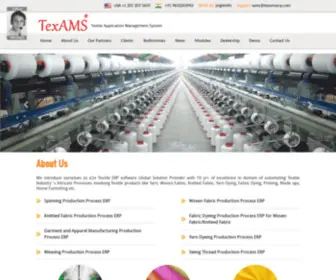 Texamserp.com(Texams ERP) Screenshot