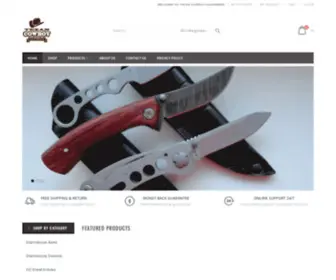 Texancowboyequipment.com(Knives & Sheaths Manufacturers) Screenshot