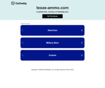 Texas-Ammo.com(Texas Ammo) Screenshot