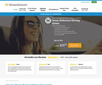 Texas-Defensivedriving-Courses.com(Online Defensive Driving Texas Course) Screenshot