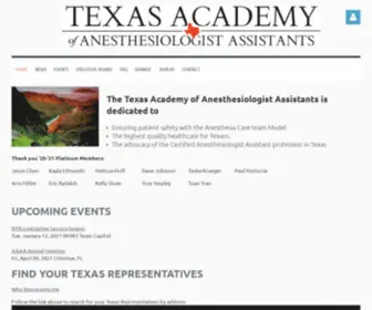 Texasaaa.org(Texasaaa) Screenshot