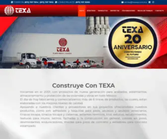 Texasa.com.mx(Adhesivos Para Pisos) Screenshot