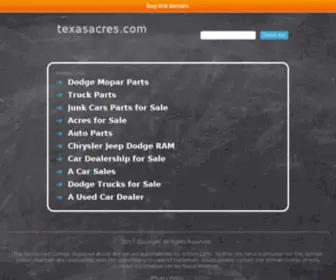 Texasacres.com(Texasacres) Screenshot