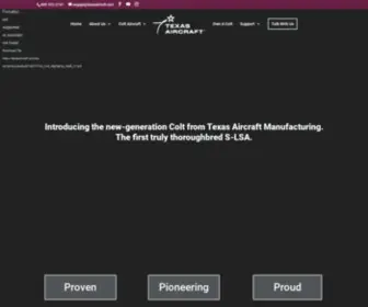 Texasaircraft.com(Texas Aircraft) Screenshot