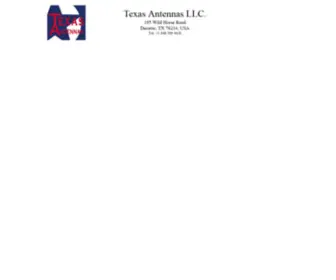 Texasantennas.com(The New Force 12) Screenshot