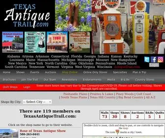 Texasantiquetrail.com(Texas Antique Trail) Screenshot