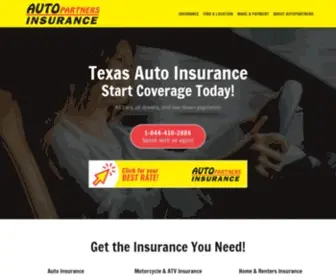 Texasapi.com(AutoPartners Insurance) Screenshot