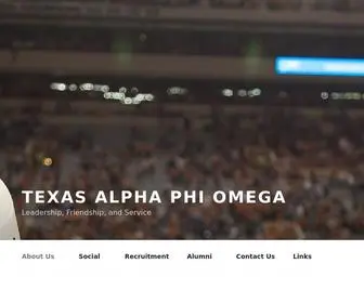 Texasapo.org(About Us) Screenshot