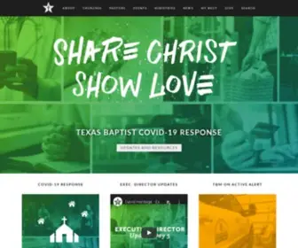 Texasbaptists.org(Texas Baptists Home) Screenshot