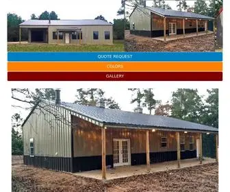 Texasbarndominium.com(Barndominiums) Screenshot