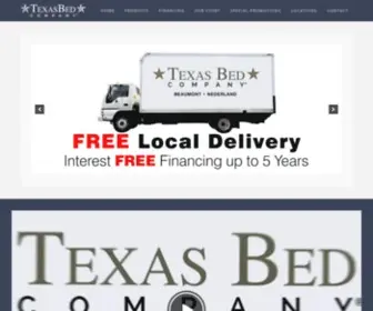 Texasbedco.com(Texas Bed Company) Screenshot