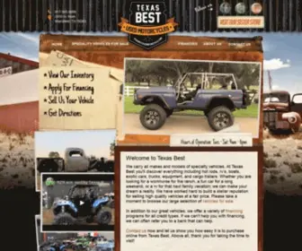 Texasbestusedmotorcycles.com(Texas Best Used Motorcycles) Screenshot