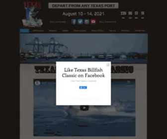 Texasbillfishclassic.com(Home) Screenshot