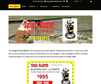 Texasblaster.com(A Better Blaster) Screenshot