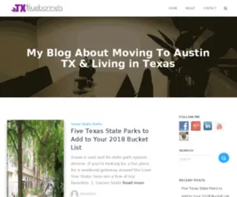 Texasbluebonnetsightings.com(Moving To Austin TX & Living in Texas) Screenshot