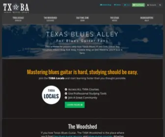 Texasbluesalley.com(Texas Blues Alley) Screenshot
