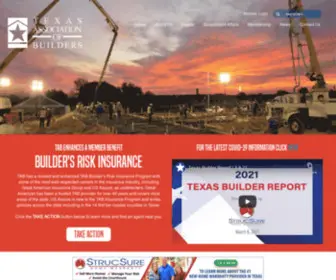 Texasbuilders.org(TAB) Screenshot