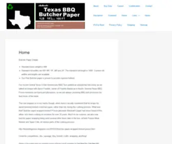 Texasbutcherpaper.com(Texasbutcherpaper) Screenshot