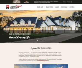 Texascasualcottages.com(Texas Casual Cottages) Screenshot