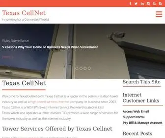 Texascellnet.com(Innovating for a Connected World) Screenshot