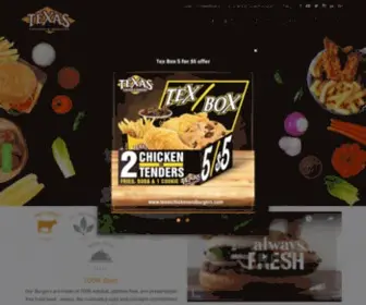 Texaschickenandburgers.com(Texas Chicken and Burgers) Screenshot