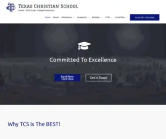 Texaschristianschool.org(Texas Christian School) Screenshot