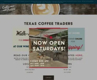 Texascoffeetraders.com(Texas Coffee Traders) Screenshot