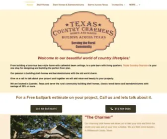 Texascountrycharmers.com(Texas Country Charmers) Screenshot