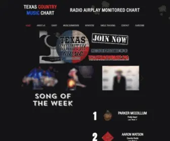 Texascountrymusicchart.com(The Texas Country Music Chart) Screenshot