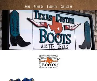 Texascustomboots.com(Texas Custom Boots) Screenshot