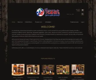 Texascustomspice.com(Texas Custom Spice Company) Screenshot