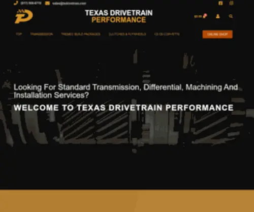 Texasdrivetrainperformance.com(Texasdrivetrainperformance) Screenshot