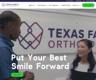 Texasfamilyorthodontics.com(Texas Family Orthodontics) Screenshot