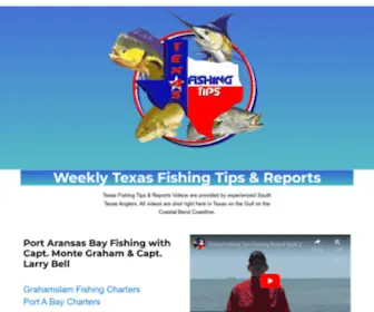 Texasfishingtips.com(Texas Fishing Tips) Screenshot