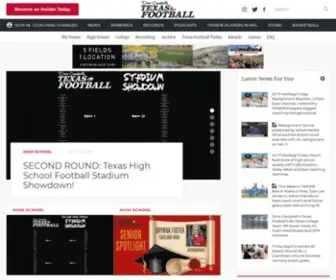 Texasfootball.com(Texas High School Football) Screenshot