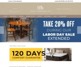 Texasfurniturehut.com(Texas Furniture Hut) Screenshot