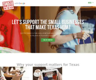 Texasgetonline.com(Google voor mkb) Screenshot