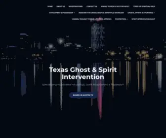 Texasghostandspirit.com(Astral projection) Screenshot