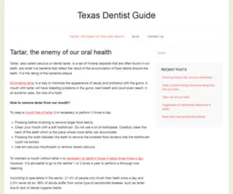 Texasgolferguide.com(Texas Dentist Guide) Screenshot