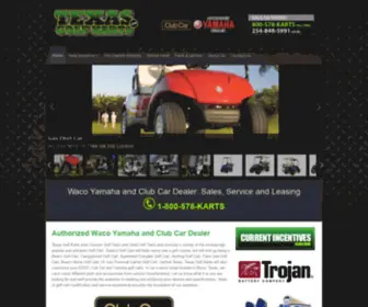 Texasgolfkarts.com(Texas Golf Karts) Screenshot