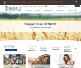 Texasgulffcu.org(Texasgulf Federal Credit Union) Screenshot