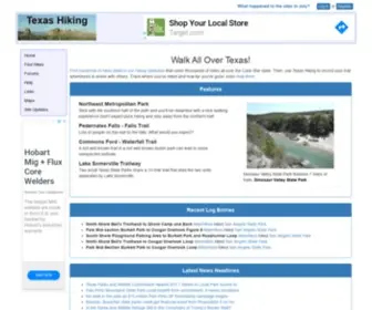 Texashiking.com(Texas Hiking) Screenshot
