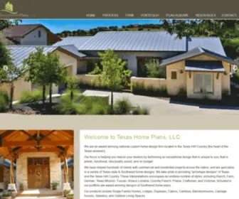 Texashomeplans.com(Texas Home Plans) Screenshot