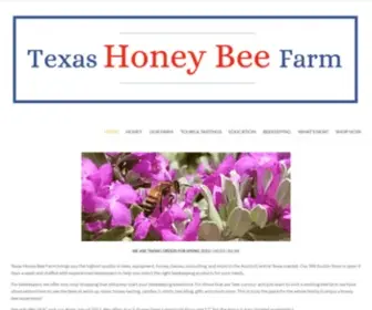 Texashoneybeefarm.com(Texas Honey Bee Farm) Screenshot