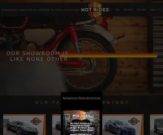 Texashotrides.com(Texas Hot Rides) Screenshot