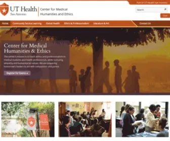 Texashumanities.org(Medical Humanities) Screenshot