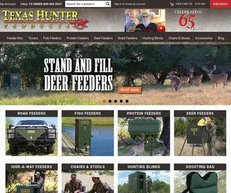 Texashunterproducts.com(Deer and Fish Feeders) Screenshot