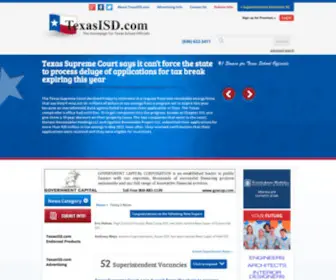 Texasisd.com(Texas ISD) Screenshot
