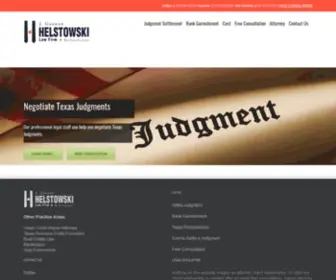 Texasjudgment.com(Texasjudgment) Screenshot