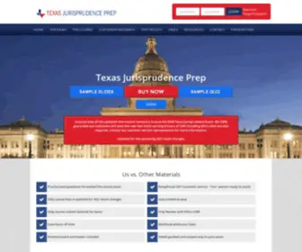 Texasjurisprudenceprep.com(Texas Medical Jurisprudence Prep) Screenshot